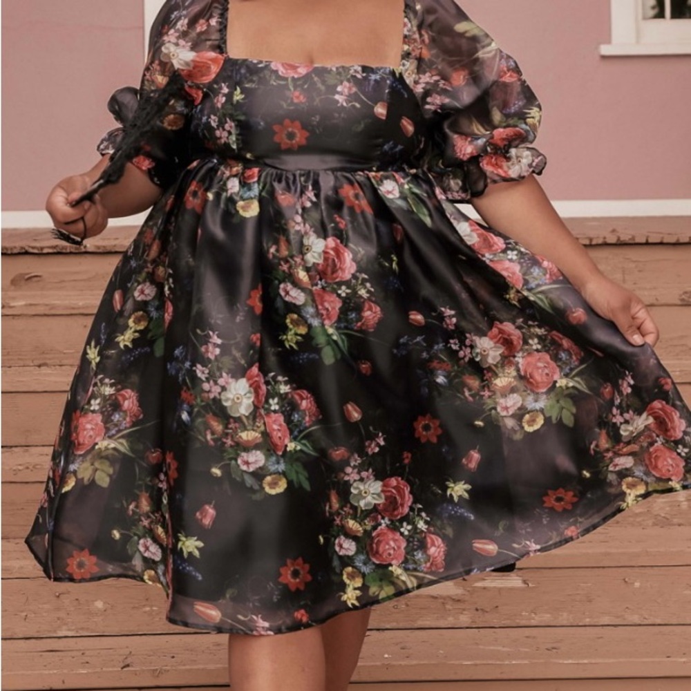 Jessakae Polly Puff Sleeve Dress